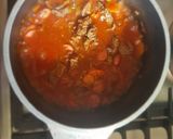 Foto del paso 6 de la receta: Guiso, con carne, salchicha y papas
