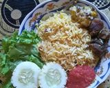 Foto langkah ke 10 dari resep Nasi mandy beras basmati kambing #kitaberbagi.