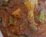 A picture of step 4 of Chicken charsi Karahi.