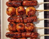 Foto langkah ke 6 dari resep Bakso Bakar BBQ.