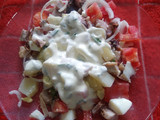 Salpicón de pollo y verduras