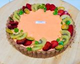 Foto langkah ke 6 dari resep Pie Custard 🍓🥝.