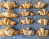 Foto del paso 10 de la receta: Croissants y rollitos salados, de queso o jamón