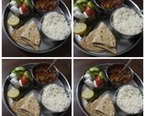 A picture of step 4 of Lauki Black chana (Thali).