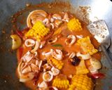 Foto langkah ke 4 dari resep Cumi Saus Padang.
