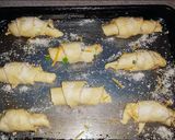 A picture of step 3 of Cheesy Dijon Crescent Rolls.