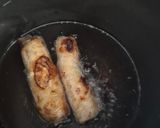 Une image de l'étape 4 de Nems au poulet croustillant.