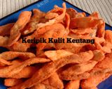 Foto langkah ke 4 dari resep 45. Keripik Kulit Kentang Rasa Pizza.