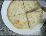A picture of step 10 of Breakfast quesadilla||Stuffed Tortilla||Tortilla egg and cheese.