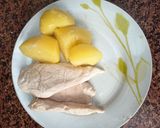Foto del paso 4 de la receta: Pechuga de Pollo con Papas al Vapor