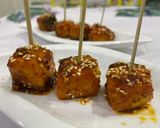 Hình bước làm 5 của món Finger Food 👌 10: Cá Hồi Áp Chảo - Sốt Cay thật cay