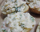 Foto del paso 6 de la receta: Patatas rellenas de gambas