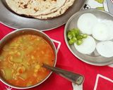 A picture of step 5 of Loki aur chane ki daal.