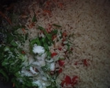Foto del paso 2 de la receta: Pollo arvejado y arroz con cariño y un toque de Cathy