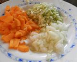 Foto del paso 2 de la receta Calabacines rellenos de quinoa y verduras