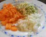 Foto del paso 2 de la receta: Calabacines rellenos de quinoa y verduras