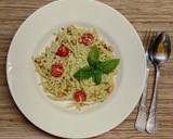 Nutty Asparagus Basil Pesto on Spaghetti recipe step 6 photo