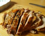 Pas rețetă Carne de porc, vită și piept de curcan în folie la cuptor 14 fotografie
