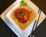 A picture of step 3 of Lentil Bolognese: (Vegan 🌱).