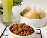 A picture of step 2 of My almighty egusi soup.