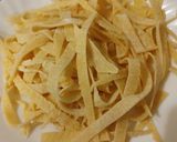 Foto del paso 9 de la receta: Tagliatelle caseros (cintas de 8mm aprox)