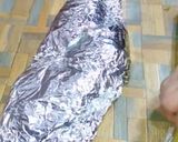 A picture of step 5 of Mutton leg steam roast.