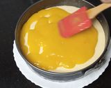 A picture of step 15 of Mango Cheesecake no bake.