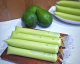 Foto langkah ke 3 dari resep Es Lilin Alpukat rasa Es Potong.