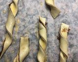 Foto del paso 4 de la receta Lazos de hojaldre con chocolate