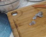 Foto del paso 4 de la receta: Albóndigas de pescadilla y langostinos 🐟🦐