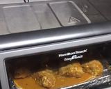 A picture of step 4 of Baked chicken leg peice iftar special.