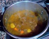 Foto del paso 8 de la receta Ternera en salsa de ras el hanout con judías verdes y zanahorias
