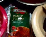 A picture of step 1 of Amaranthus Jollof Rice.