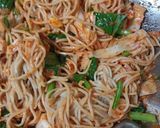 Foto langkah ke 6 dari resep Mie Tektek Goreng.