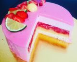 Une image de l'étape 8 de Entremet Fraise / Citron Vert.