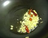 A picture of step 1 of Chilli Sambal Fried Rice with Prawns & Sausages.