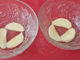 Gelatina de melocotón con trocitos