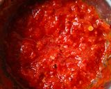 A picture of step 2 of Lasaniya batata.