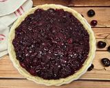 Cseresznyés pite recept fázis 6 fotója