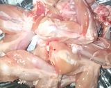 A picture of step 1 of Korean sticky chicken wings❤.