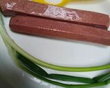 Gambar langkah 1 resipi Paratha Telur.