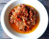 Foto langkah ke 5 dari resep Dendeng Balado Basah.