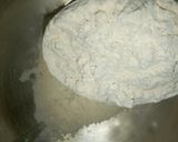 A picture of step 2 of Watermelon bread.