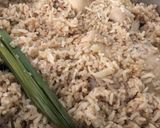 Gambar langkah 3 resipi Nasi Kurma Ayam & Jelatah.