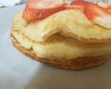 A picture of step 4 of My Strawberries and Honeyed Pancakes 💟.