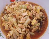 Foto langkah ke 9 dari resep Tumis Tahu Kobis.