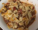 A picture of step 6 of Lasagna soup.