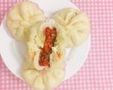 Hình bước làm 9 của món Bánh bao pizza #ngon_bất_ngờ
