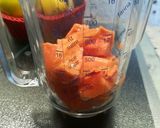 Foto del paso 2 de la receta: Batido digestivo de papaya💓💕