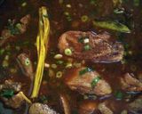 Foto langkah ke 2 dari resep Rawon Ayam Bumbu Indofood.